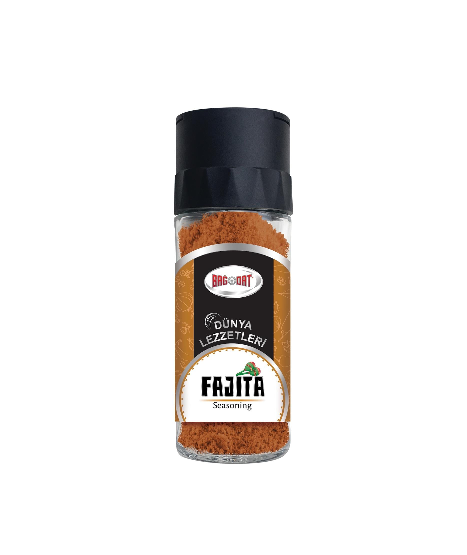 Bağdat BaharatFajita  Baharatı Tuzluklu Cam