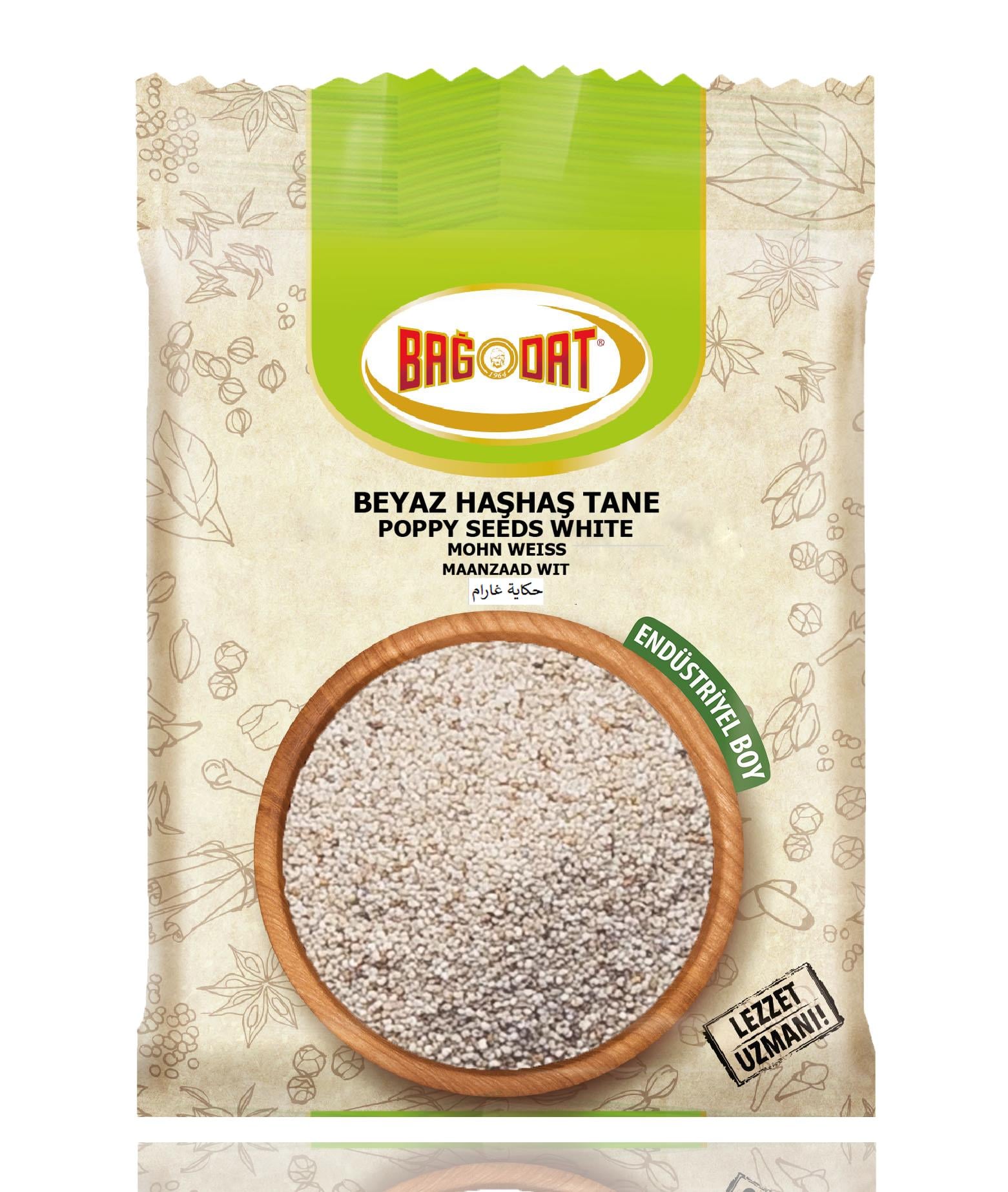 Bağdat BaharatHaşhaş Beyaz 1 KG