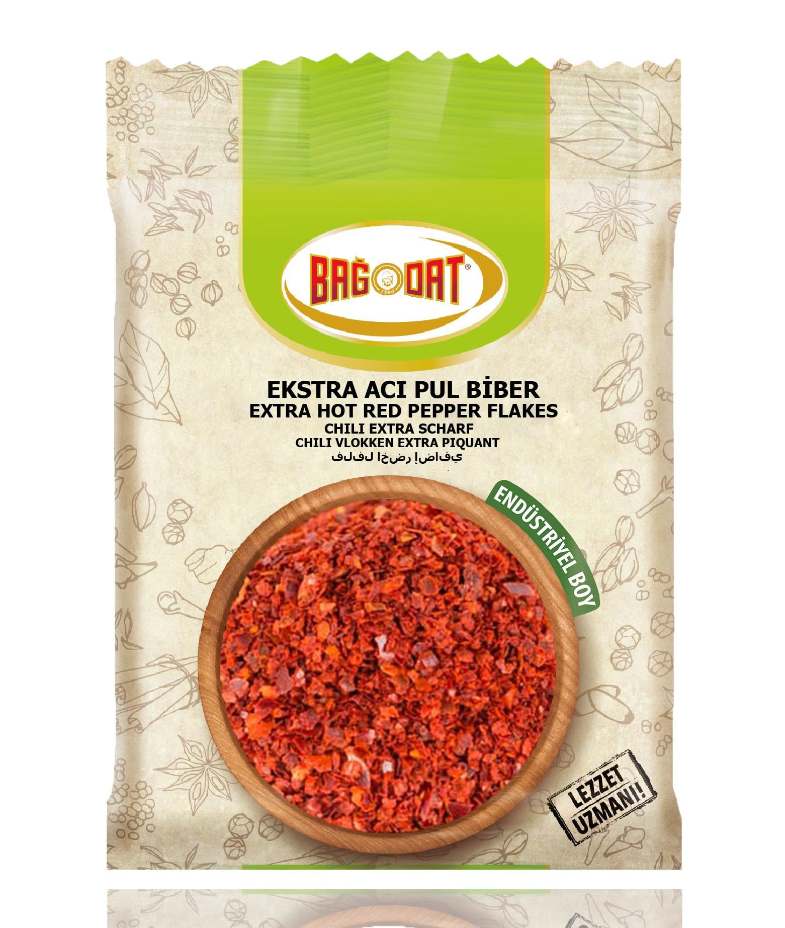 Bağdat BaharatPul Biber Ekstra Acı  1 KG