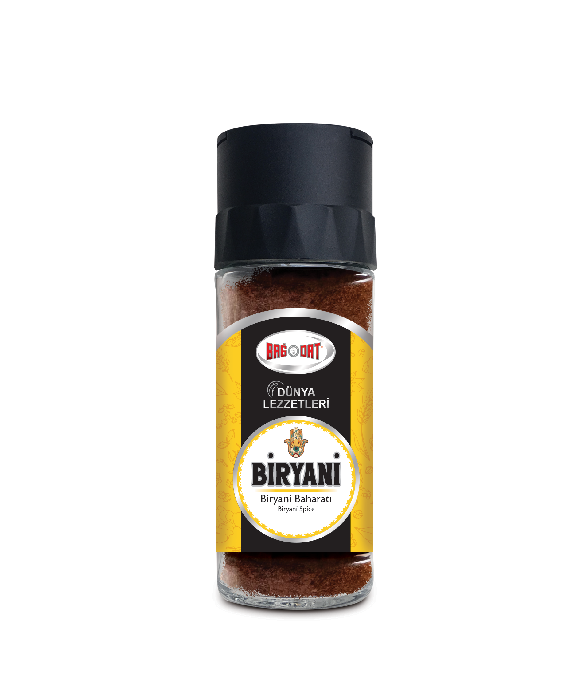 BağdatBiryani Baharatı Tuzluklu Cam 47 Gr.