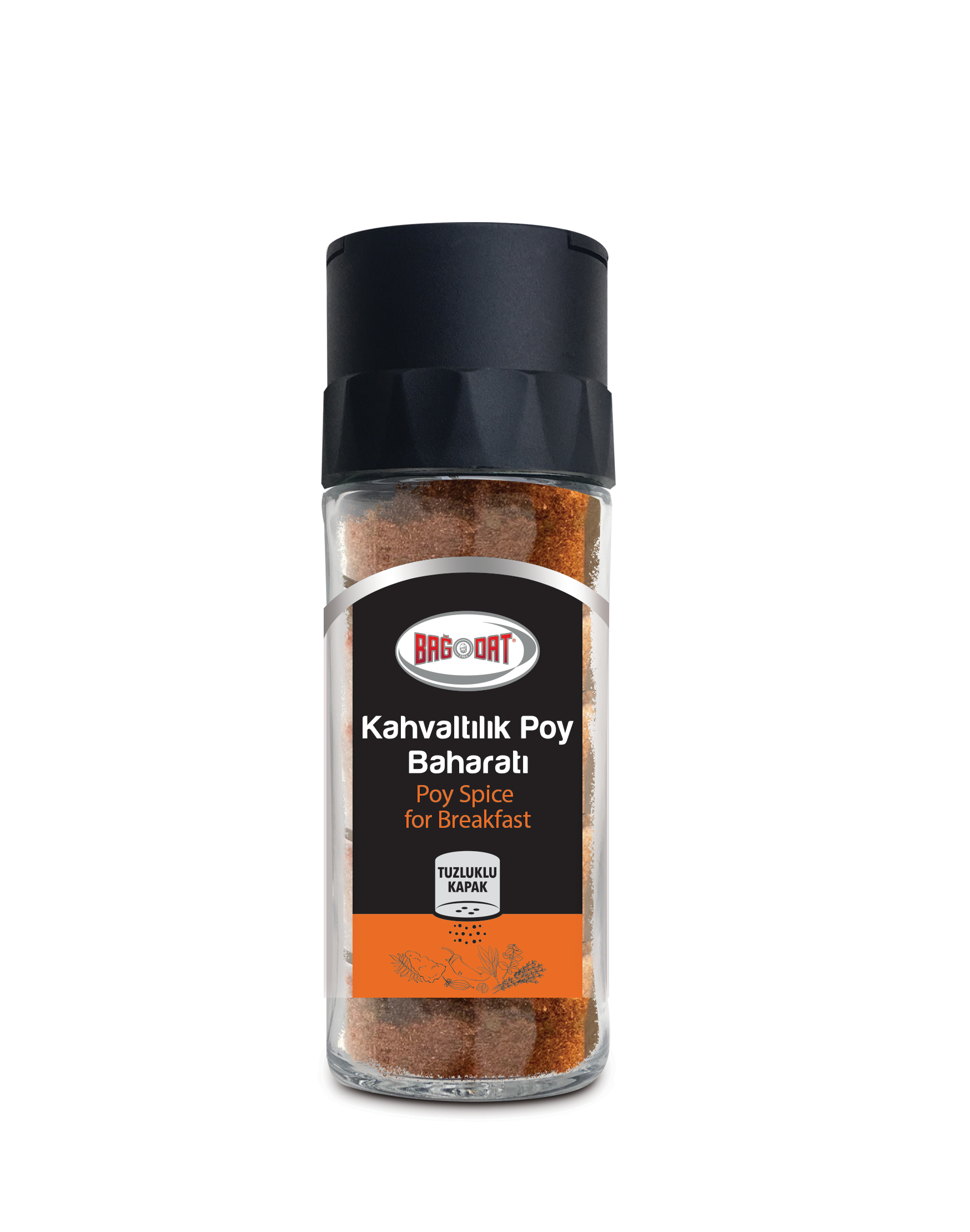 BağdatKahvaltılık Poy Tuzluklu Cam 40 Gr.