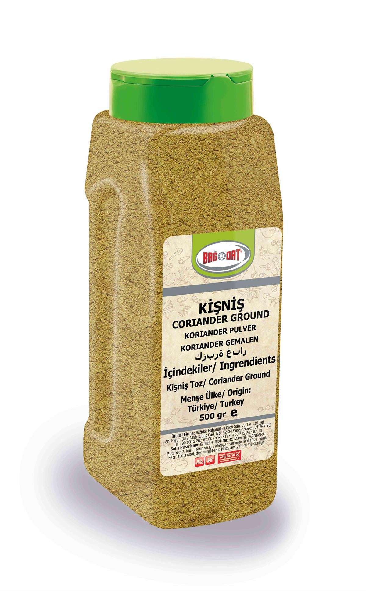 Kişniş Toz 500 Gr.