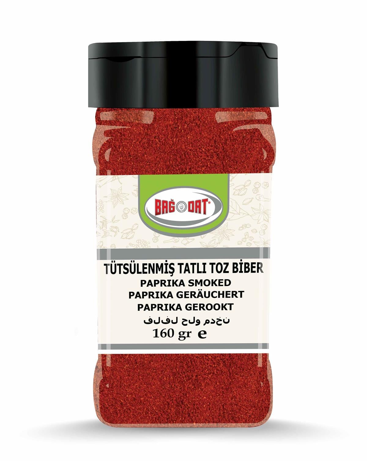 Tütsülenmiş Tatlı Kırmızı Toz Biber 160 Gr.