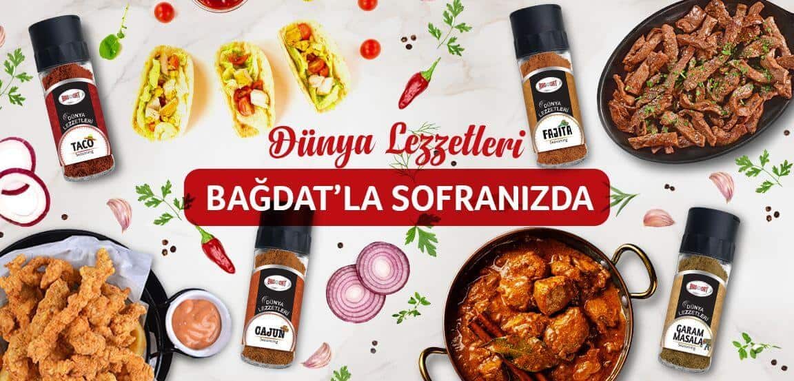 Dünya Lezzetleri Bağdat'la Sofranızda