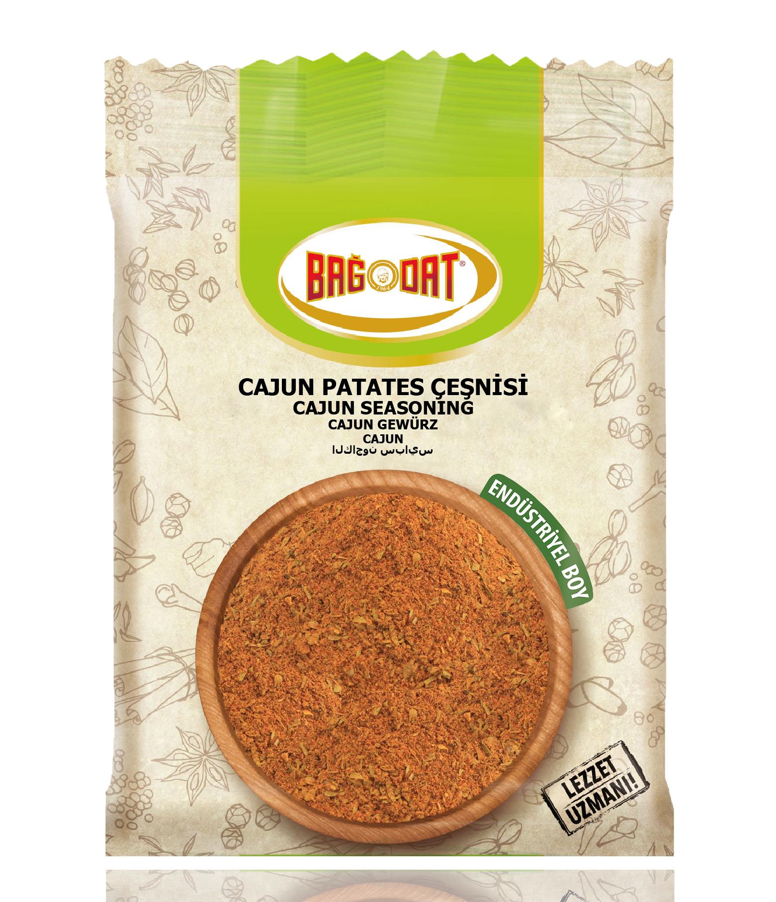 Bağdat BaharatCajun Patates Çeşnisi 500 Gr.