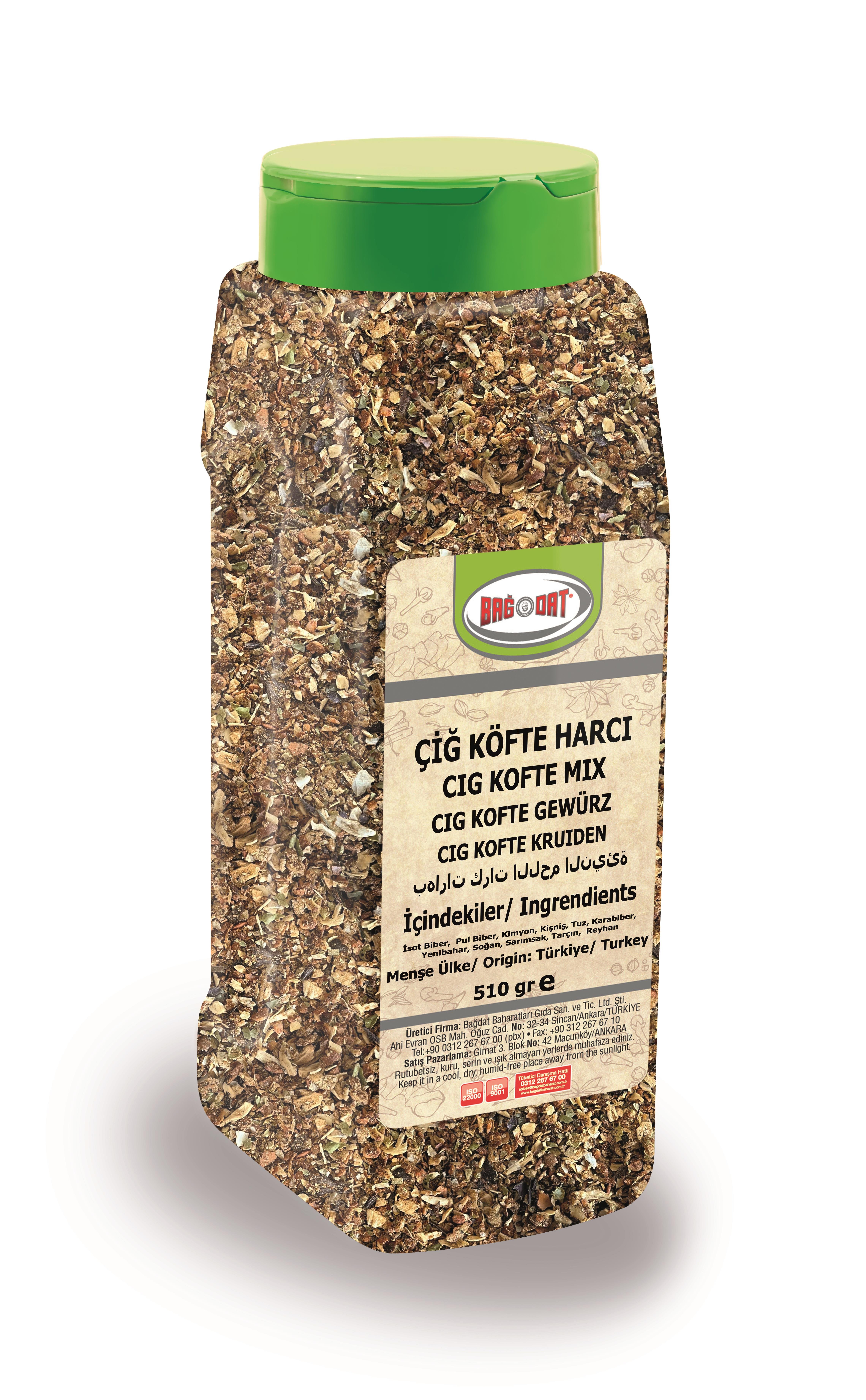 Bağdat BaharatÇiğ Köfte Harcı 510 Gr.