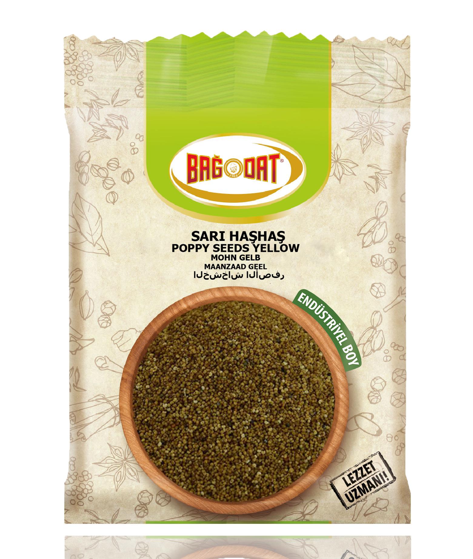 Bağdat BaharatHaşhaş Sarı 1 KG