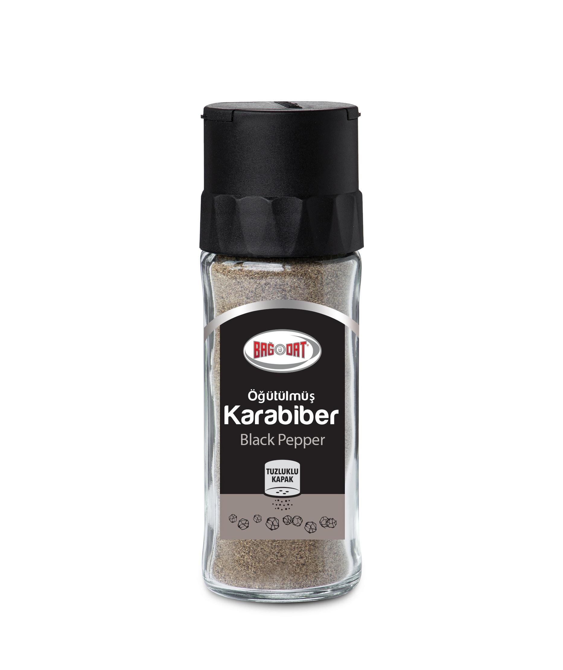 Bağdat BaharatKarabiber Tuzluklu Cam