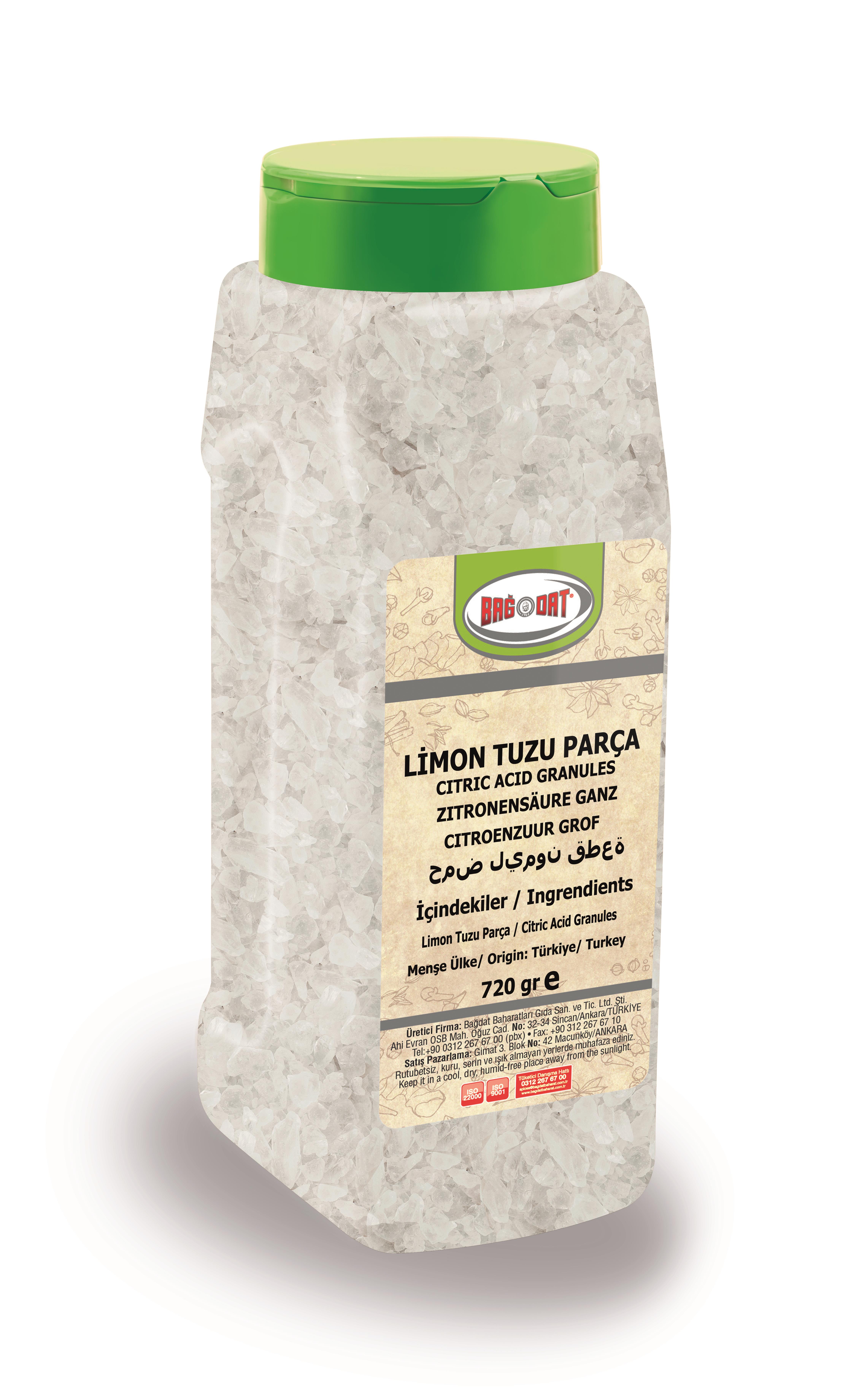 Bağdat BaharatLimon Tuzu Parça 720 Gr