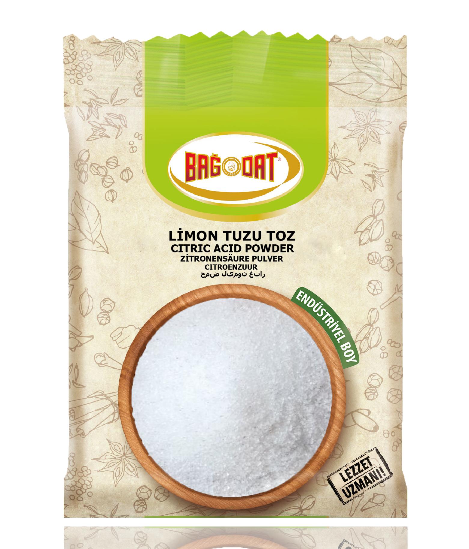 Bağdat BaharatLimon Tuzu Toz 1 KG 