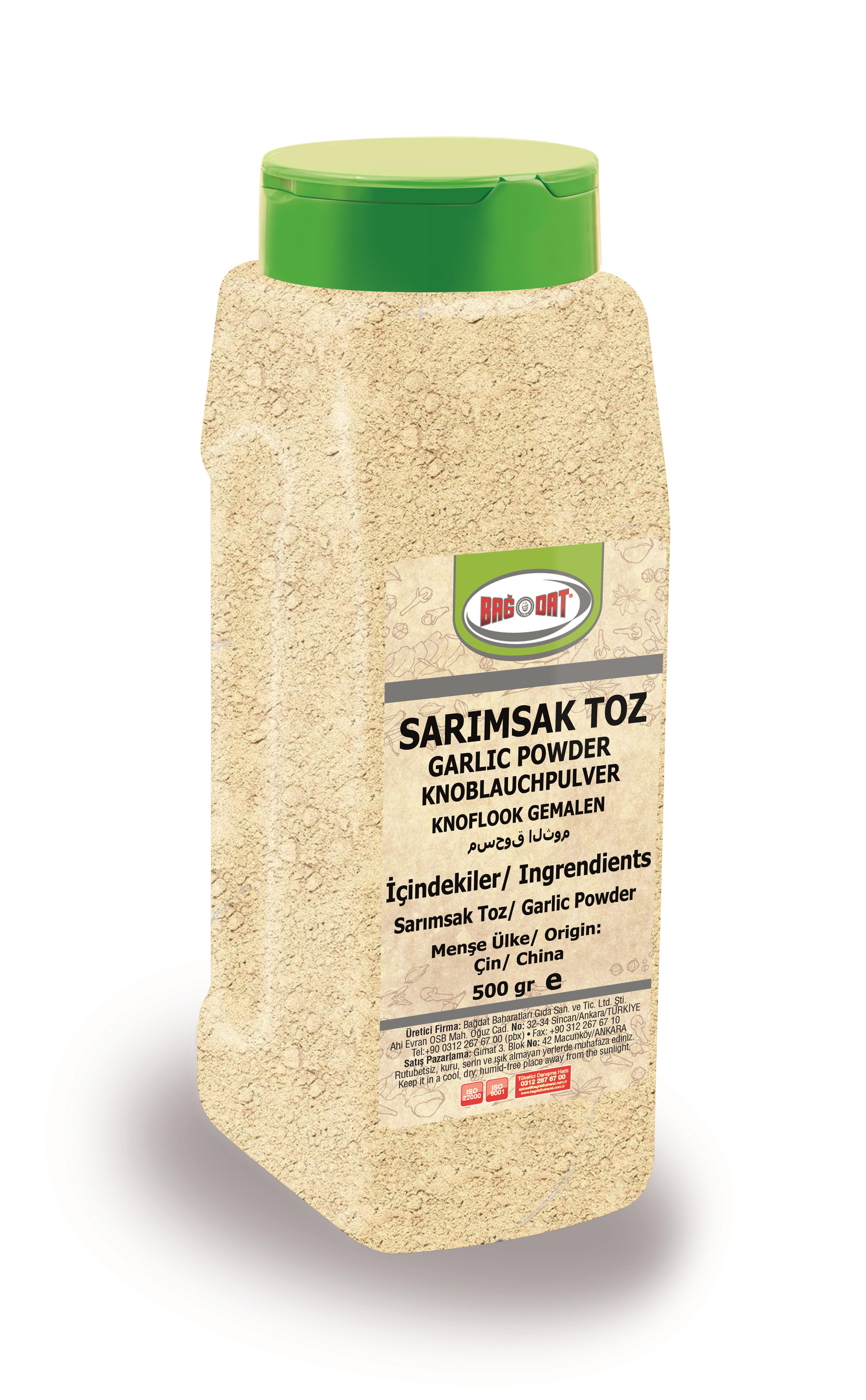 Bağdat BaharatSarımsak Toz 500 Gr.
