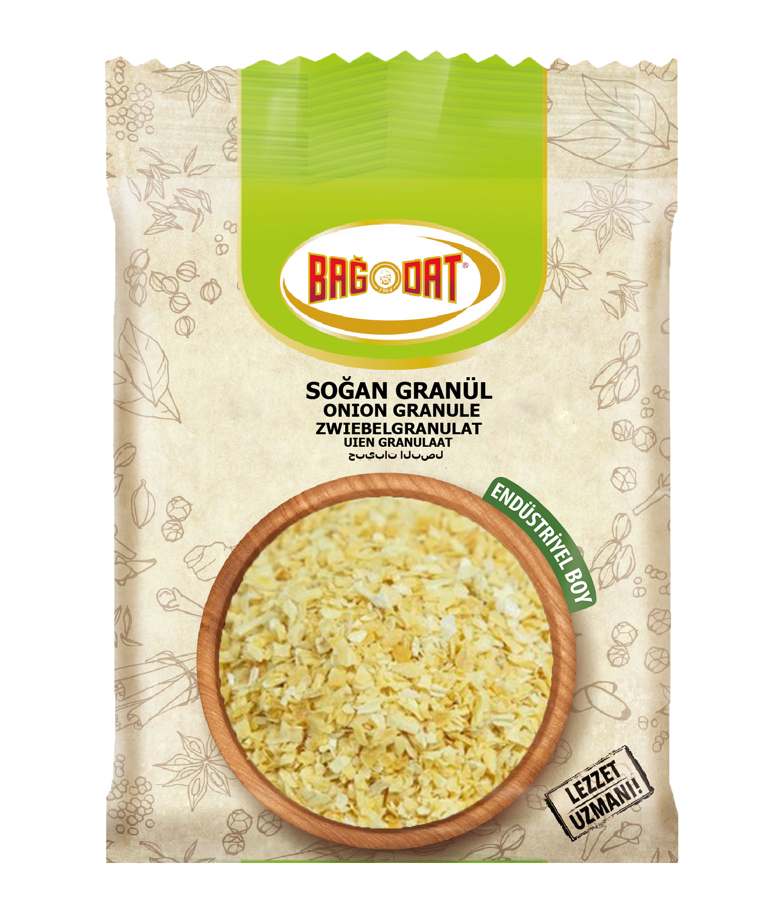 Bağdat BaharatSoğan Granül 1 KG