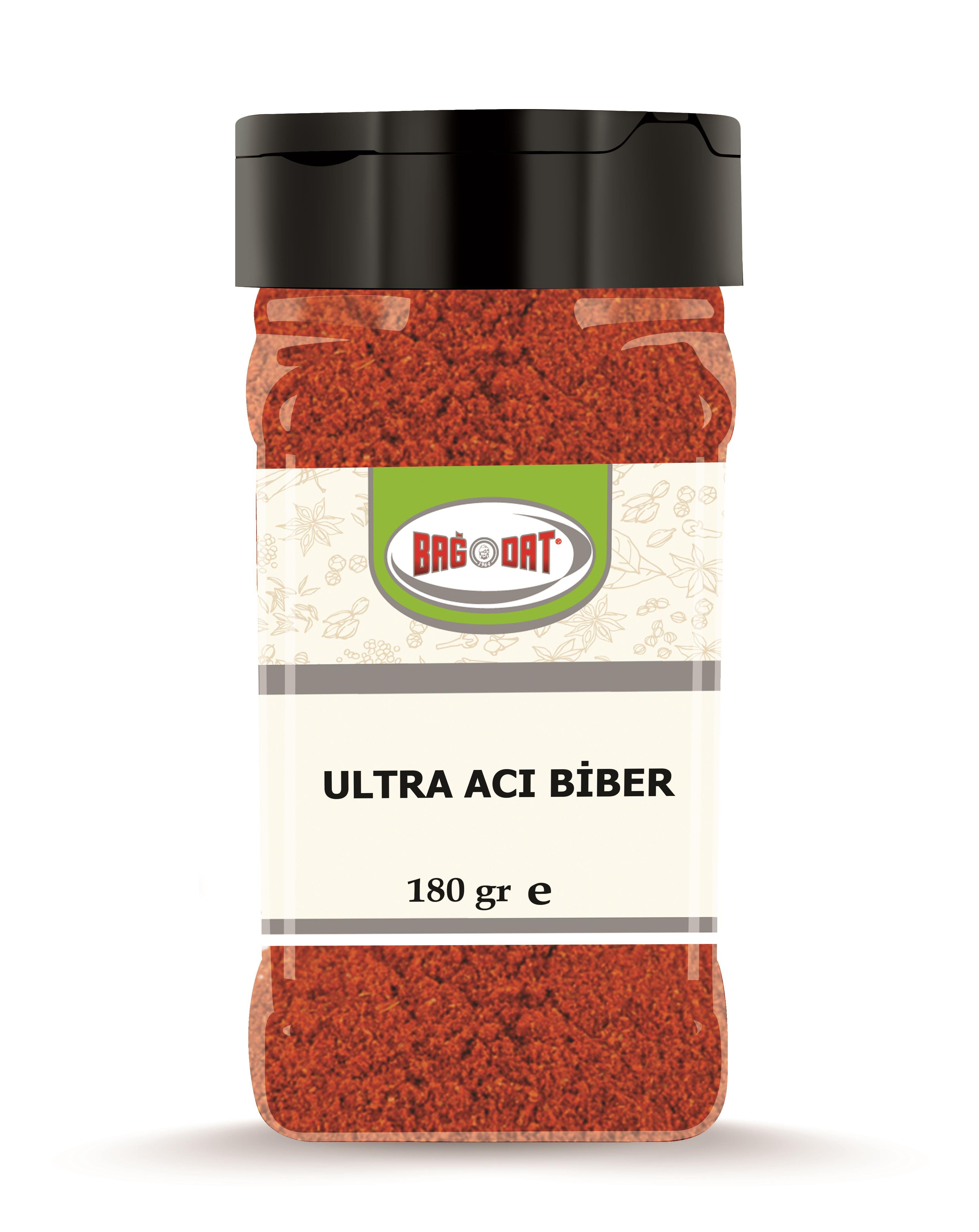 BağdatUlta Acı Toz Biber Küçük Pet 180 Gr.