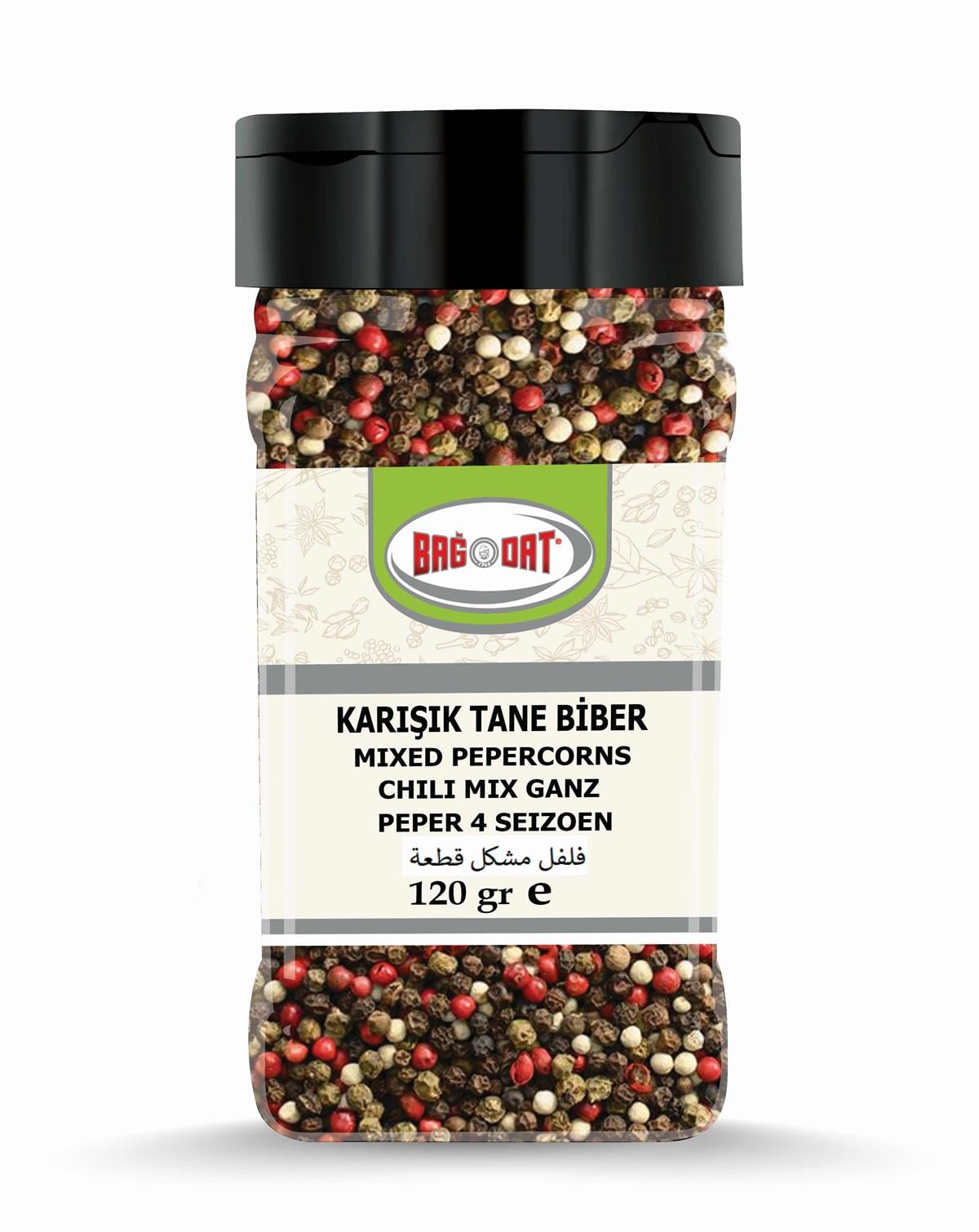 Karışık Tane Biber 120 Gr.