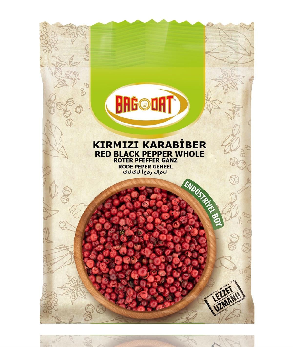 Kırmızı Karabiber  Tane 250 Gr
