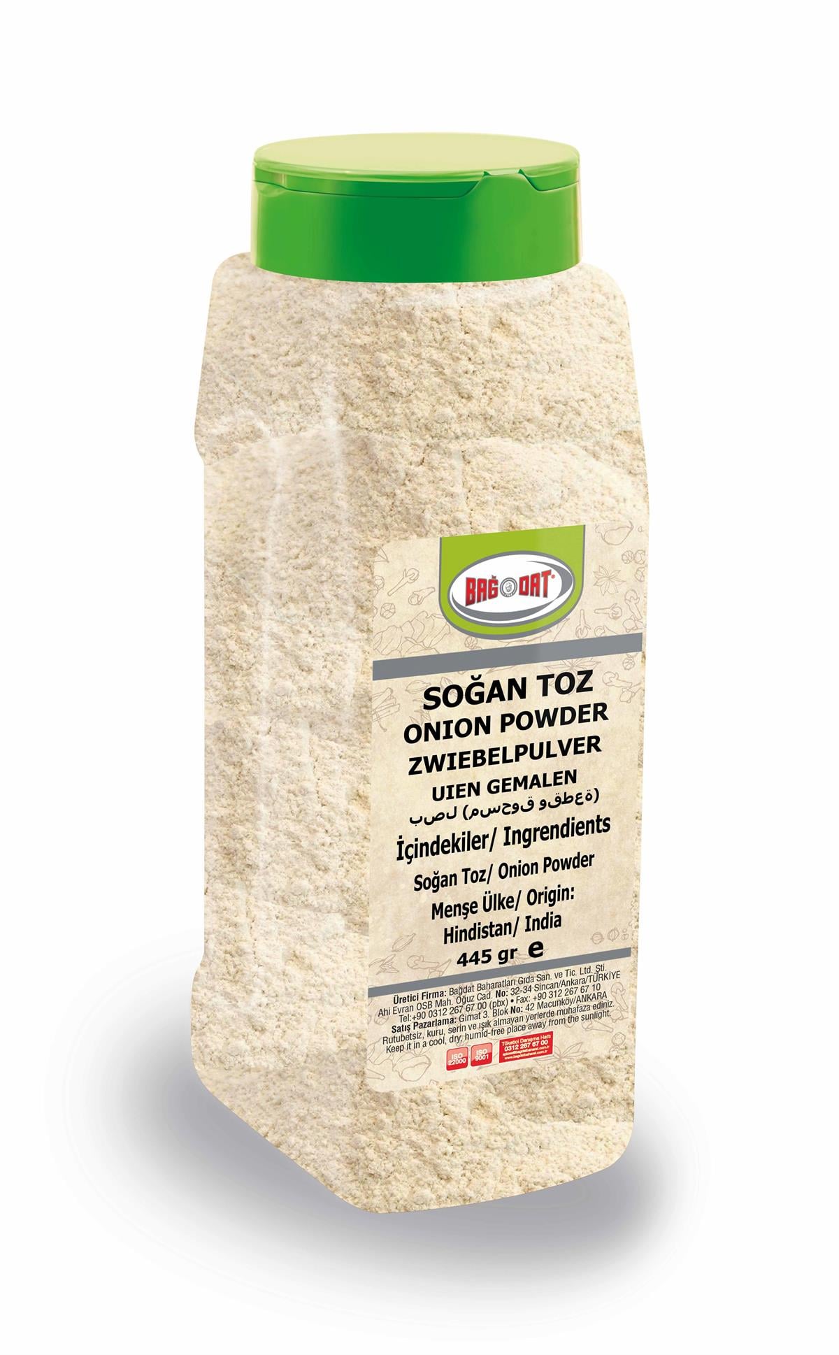 Soğan Toz 445 Gr.