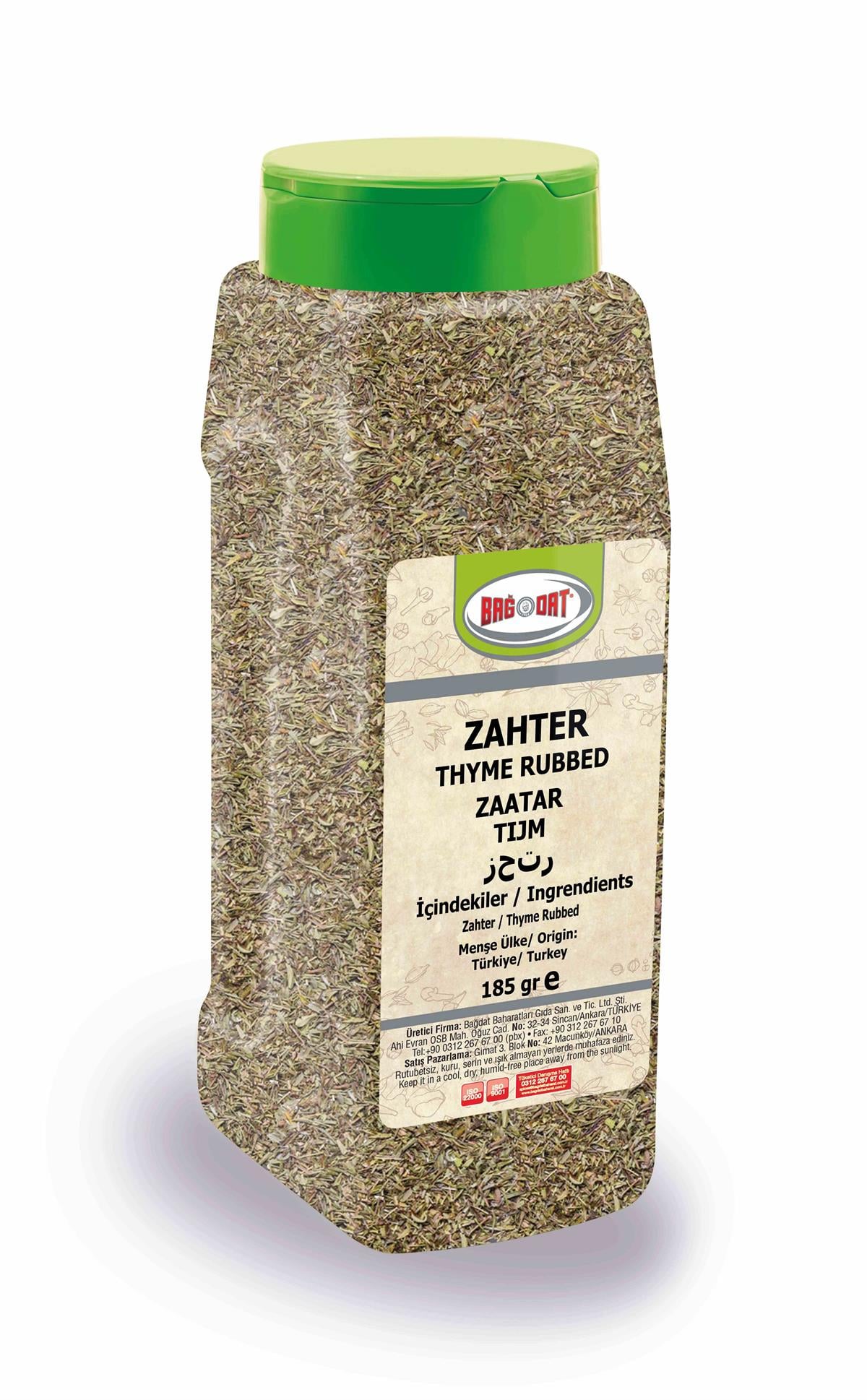 Zahter Dağ Kekiği 185 Gr