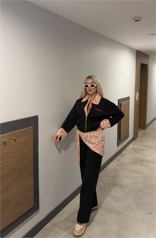 HR 3 LÜ TAKIM SİYAH