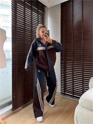 PREMİUM 3 İPLİK ŞARDONLU LACİVERT 3038