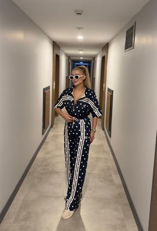 PUANTEYELİ TAKIM  LACİVERT