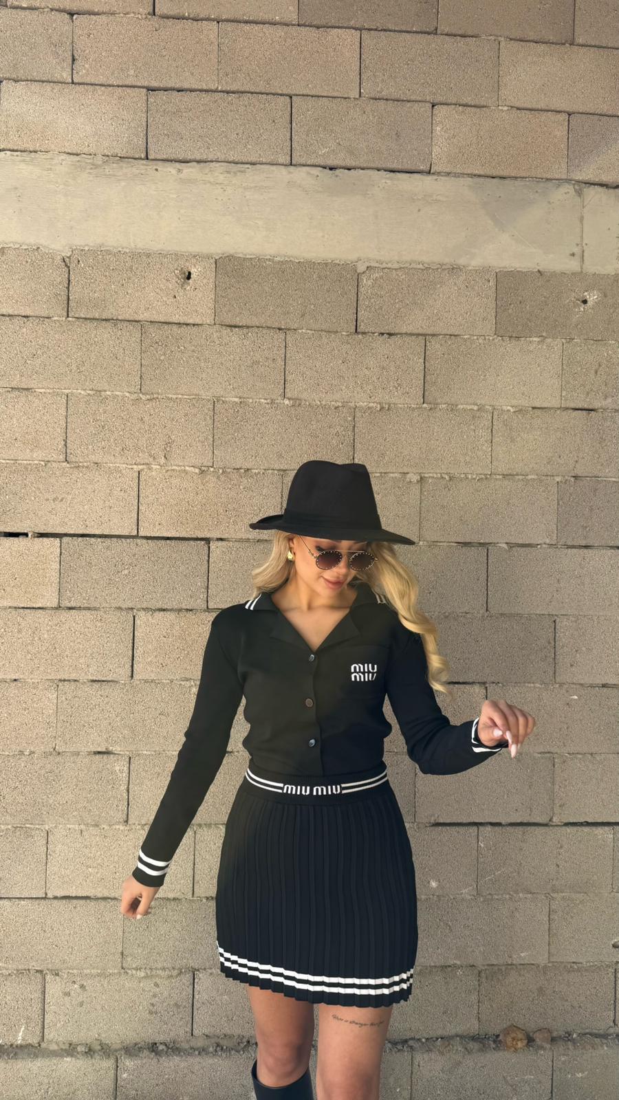 Mİ ikili takım siyah