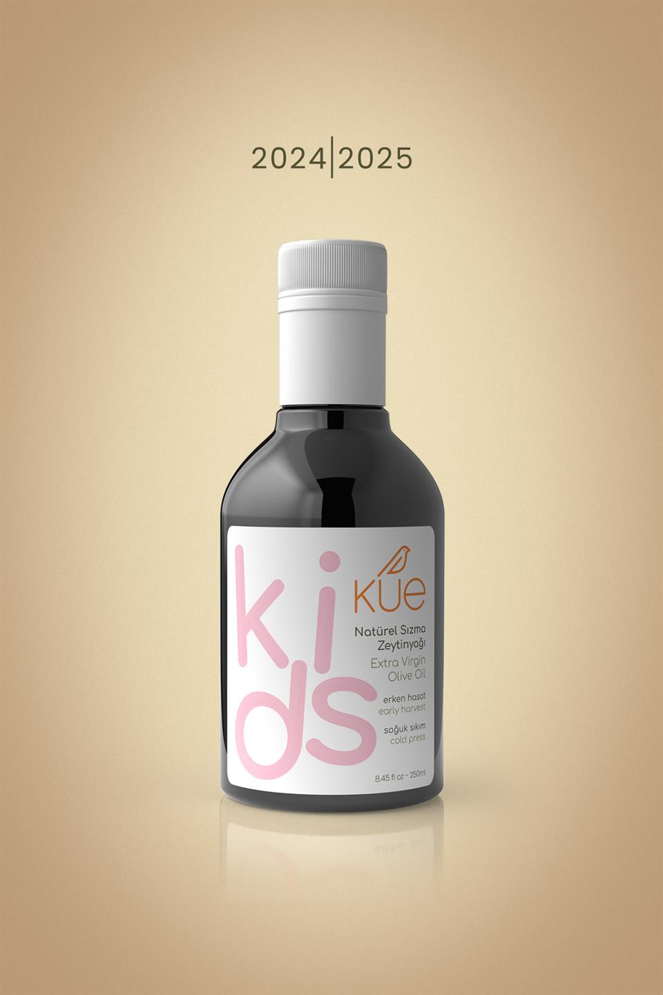 KUE Kids Erken Hasat Soğuk Sıkım Natürel Sızma Zeytinyağı 250ml