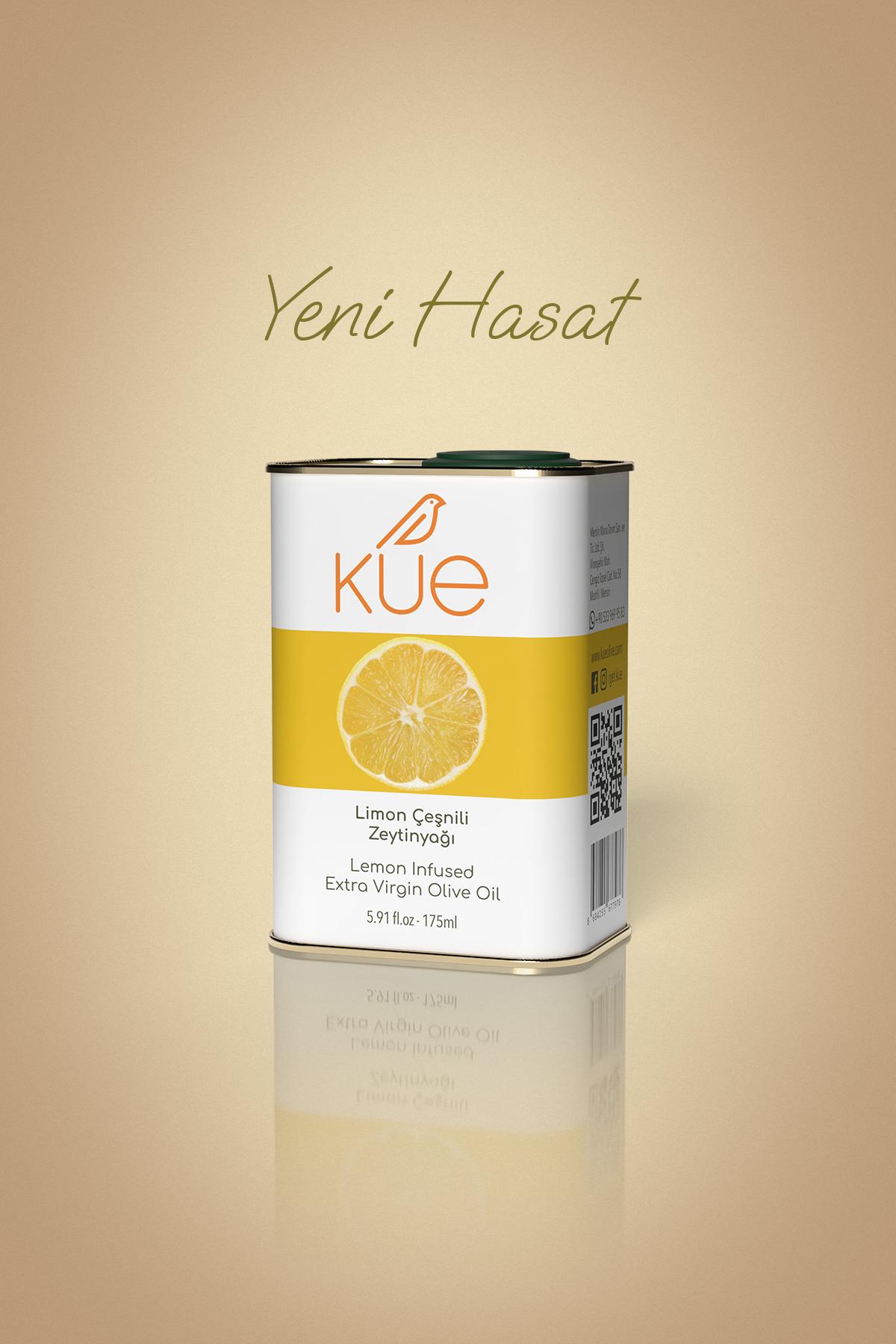 Kue Limon Çeşnili Natürel Sızma Zeytinyağı 175 mL