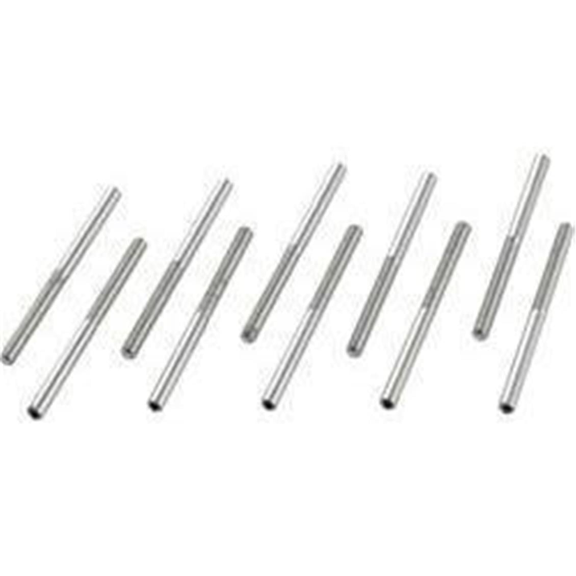 0130C 2 MM.THREADED COUPLER-1 MM. TEL İÇİN-10 ADET