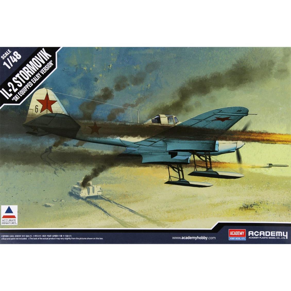 12286 1/48 IL-2 STORMOVIK W/SKIS