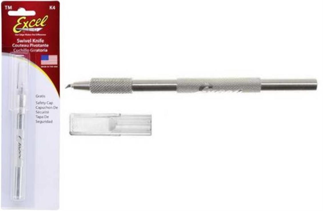 16004 K4 BIÇAK - DÖNER KAFALI,YUVARLAK ALIMINYUM G