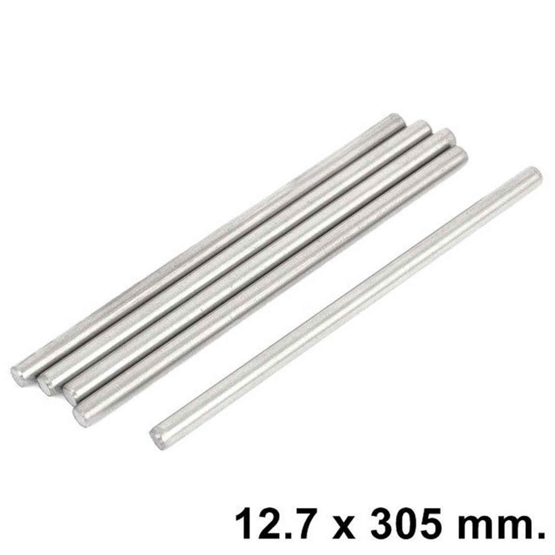 17147 PASLANMAZ ÇELİK YUVARLAK ÇUBUK -12,70 MM. -U