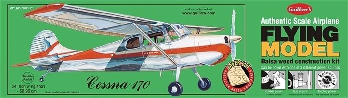 /18 CESSNA 170 MODEL KİT - LASER CUT