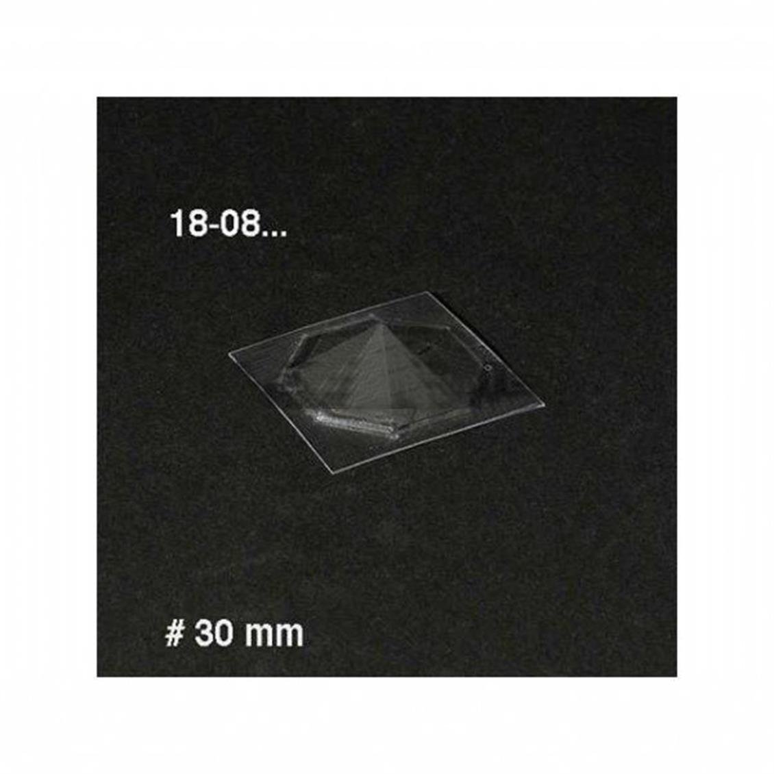 1808300 ATRİUM ŞEFFAF TAVAN SEKİZGEN PİRAMİT -ŞEFF