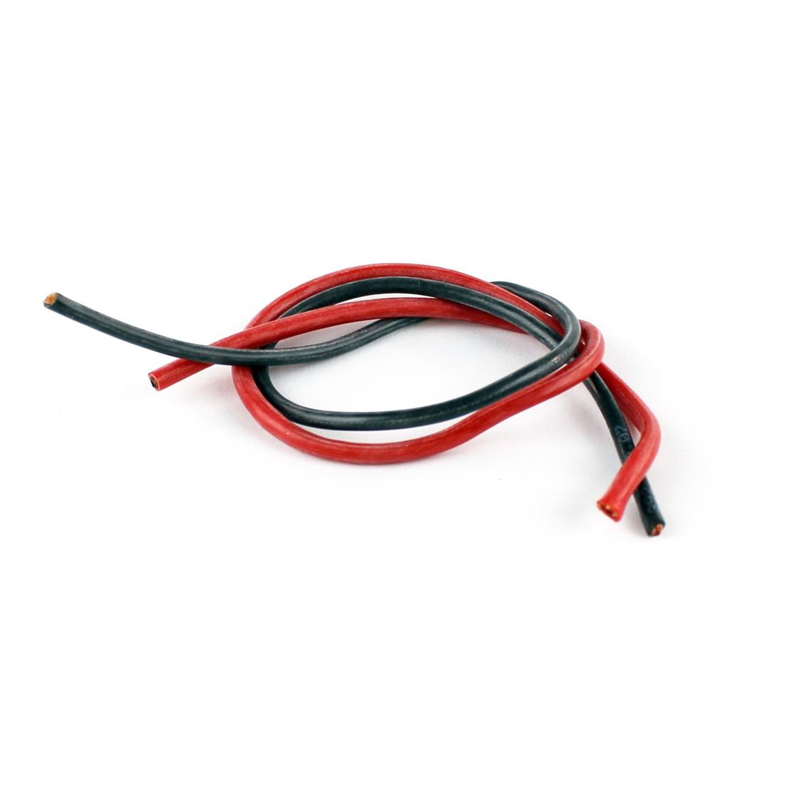 2 X 14 AWG ( 2.5 MM ) SİLİKON KABLO, 2 X 25 CM.