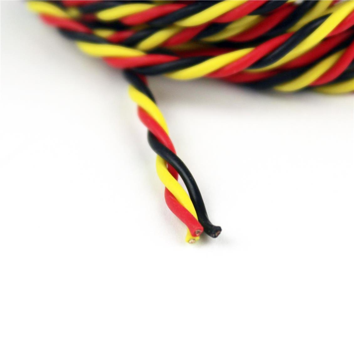 22 AWG, 60 core, 1.4mm,  Ağır Hizmet Servo Kablosu, 5 Metre