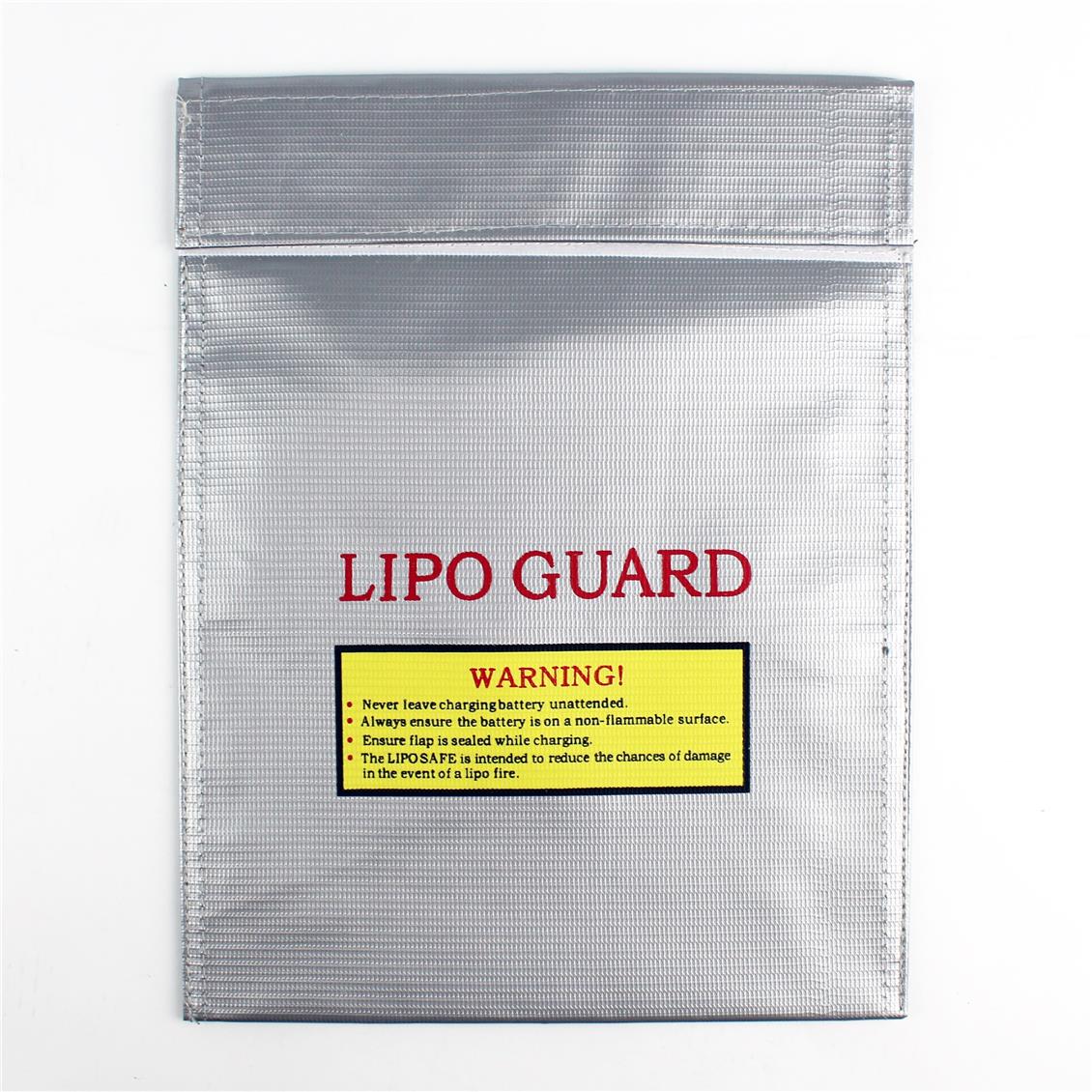 230 x 300 mm, 6 mm. Cidarlı, 98 gram, Li-Po Batarya Güvenlik Çantası