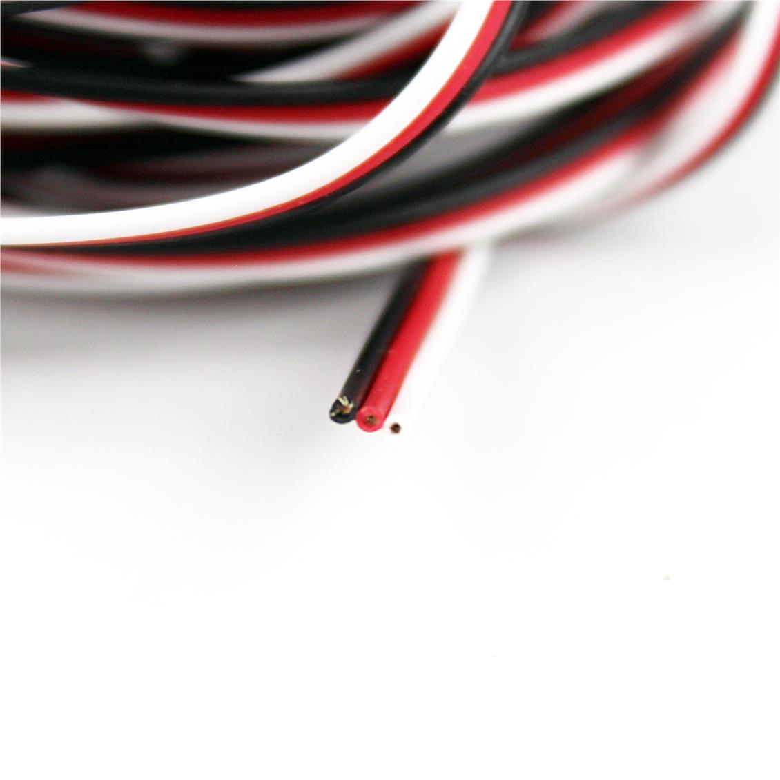24 AWG, 30 core, 1.2mm,  Standard Servo Kablosu, 5 Metre
