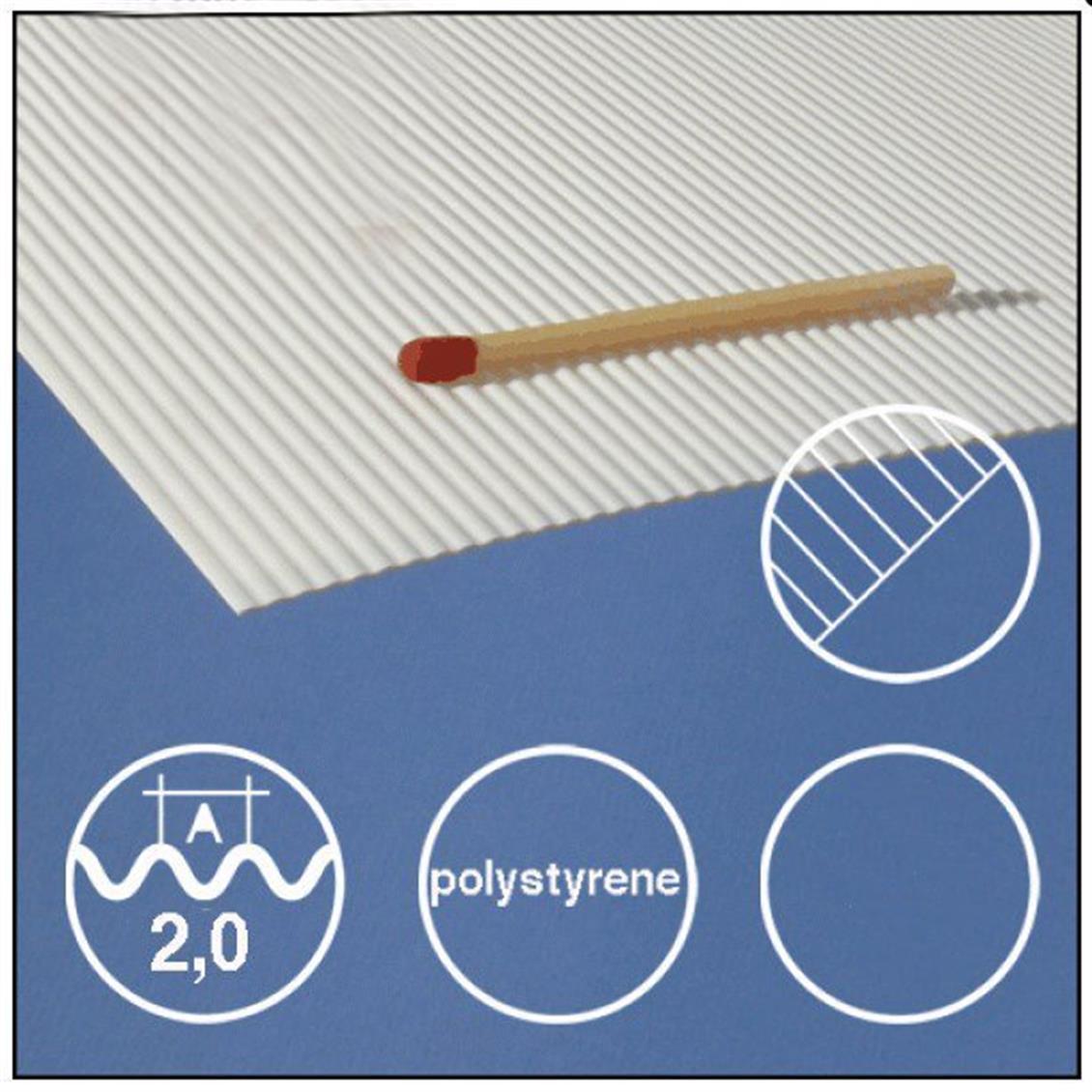 281216015 ONDÜLİN ÇATI KAPLAMA -6,00 MM-BEYAZ- 45X