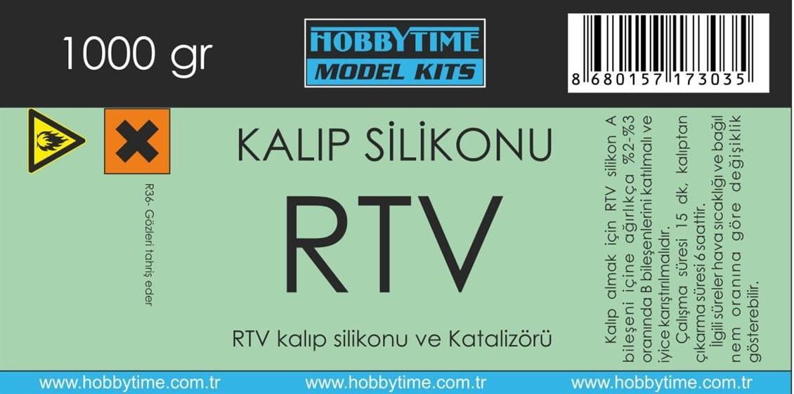 303 RTV SİLİKON + KATALİZÖR - 1000 GRAM