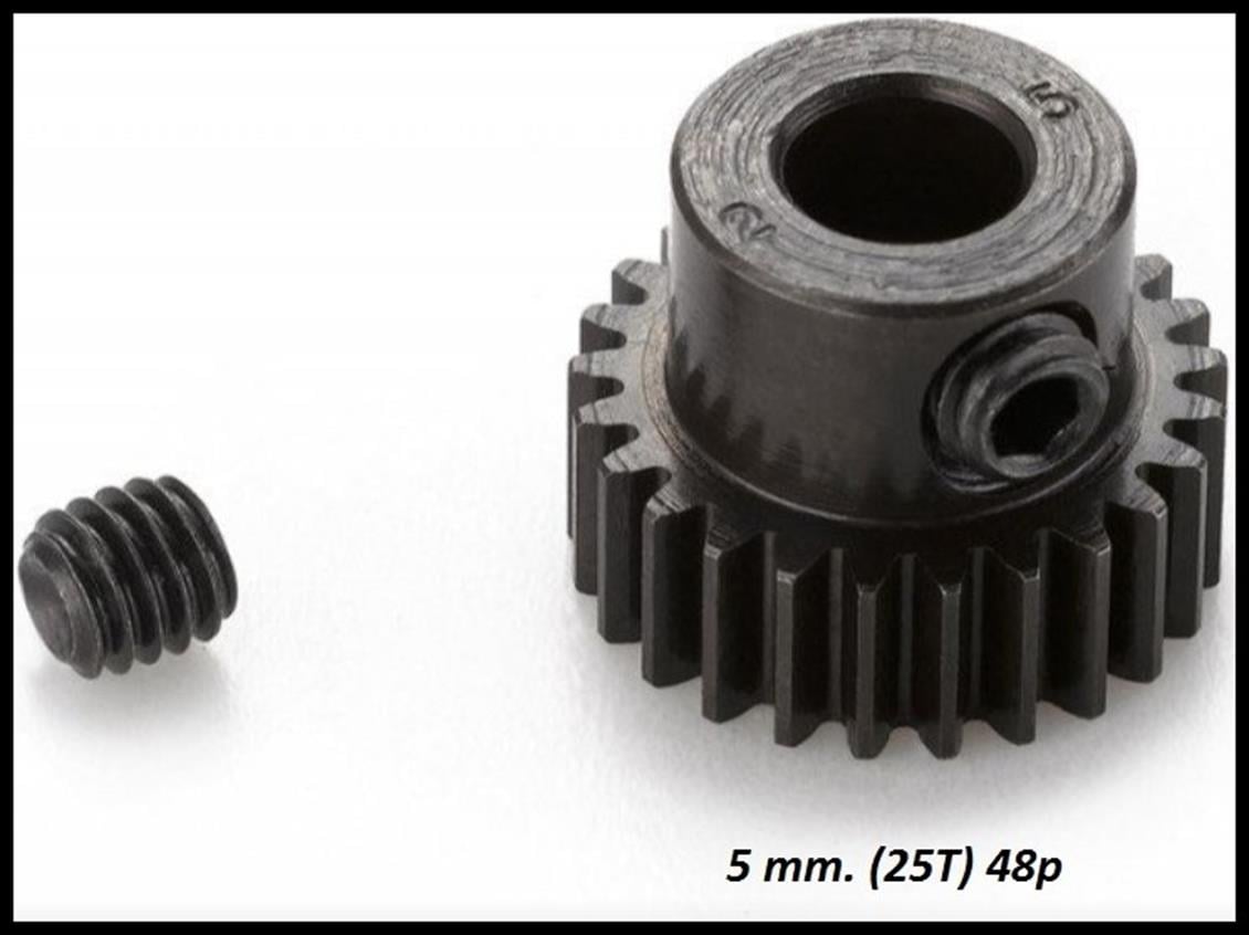 30820203 25T 5MM 48P STEEL PINION GEAR