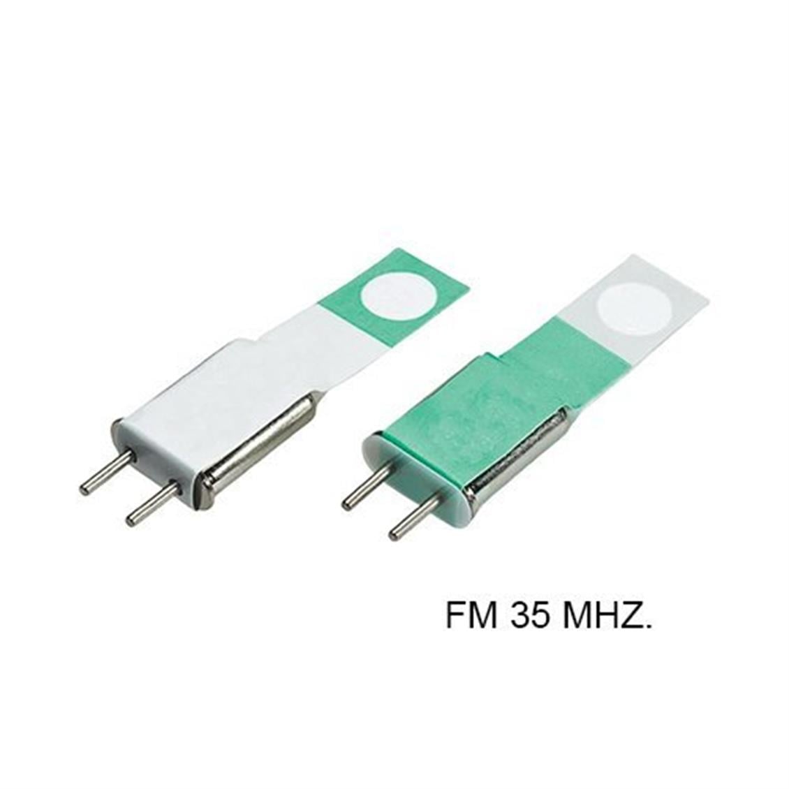 35040F FM KRISTAL SET 35 MHZ SINGLE CONV.-35.040