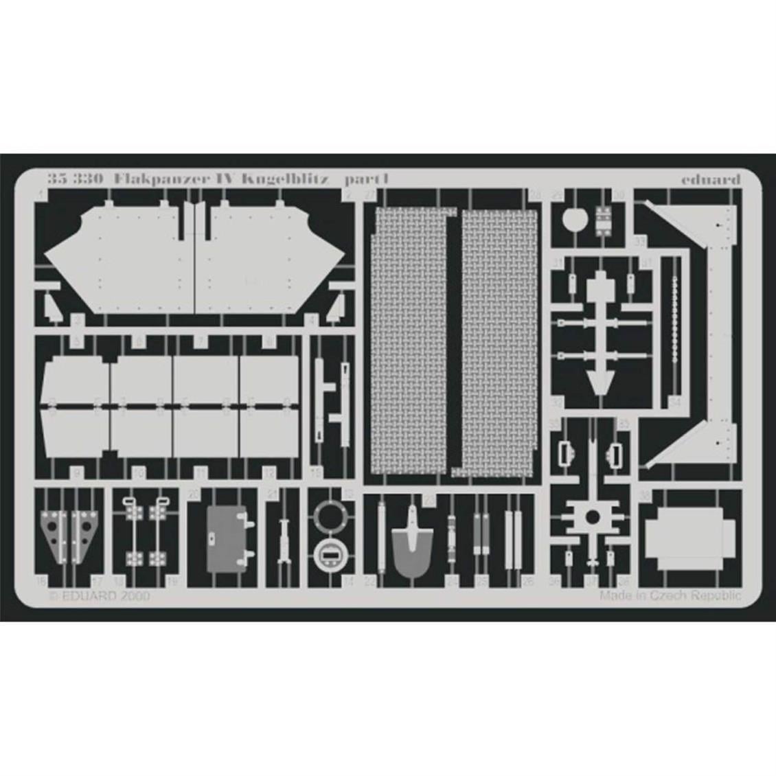 35330 1/35 FLAKPANZER IV KUGELBLİTZ DETAY SETİ - S