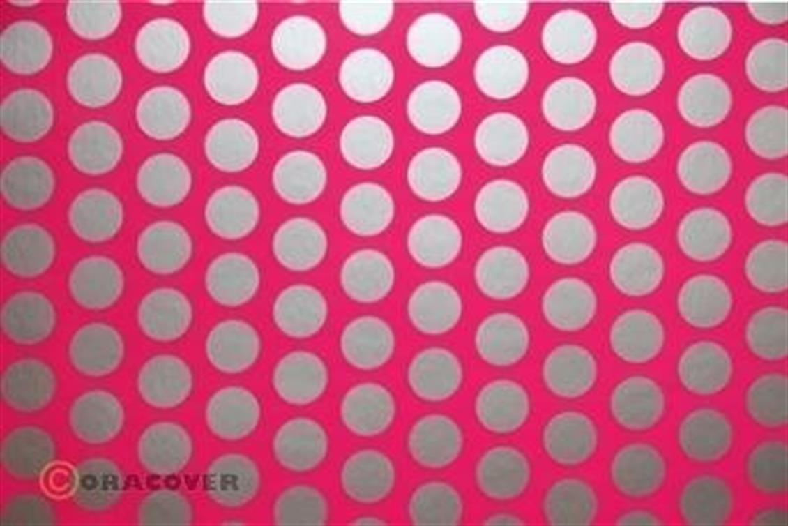 41-014-091-002 FUN 1 - FLUORESANT NEON PINK-SILVER