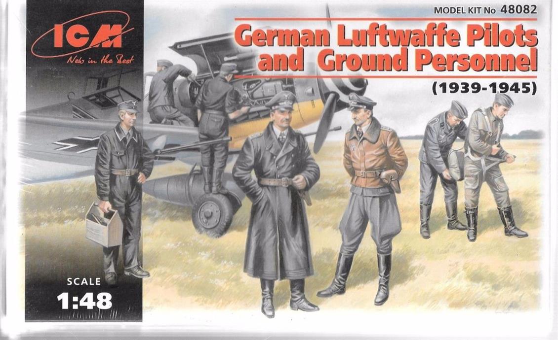 48082 1/48 German Luftwaffe Pilots and Ground Pers