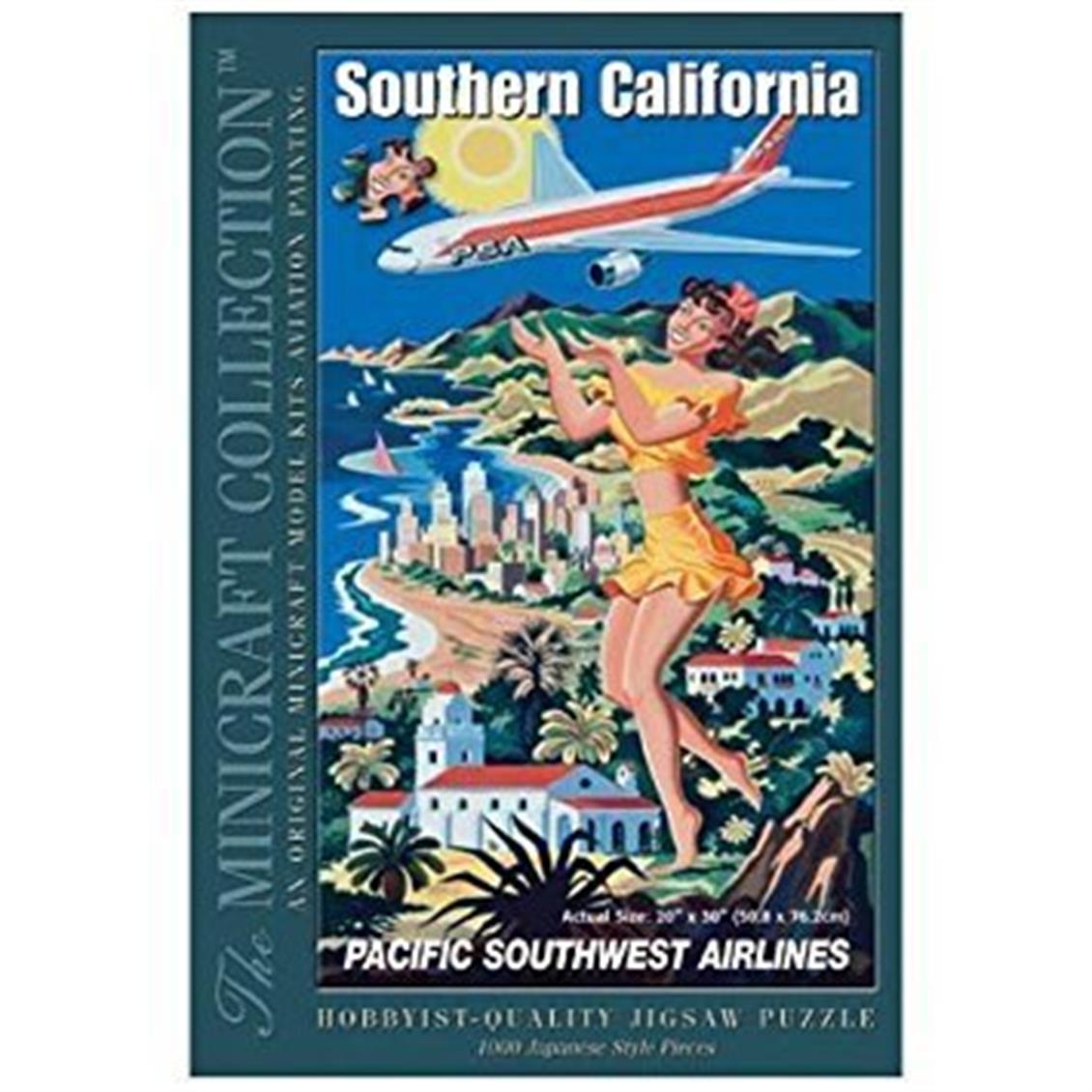 50002 1000 PARÇA PUZZLE-PACIFIC SOUTWES AIRLINES