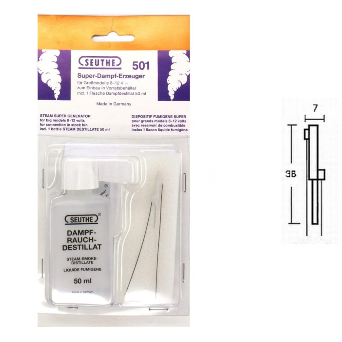 501 DUMAN JENERATÖRÜ- 8-12 VOLT-50 ML. SIVI İLE