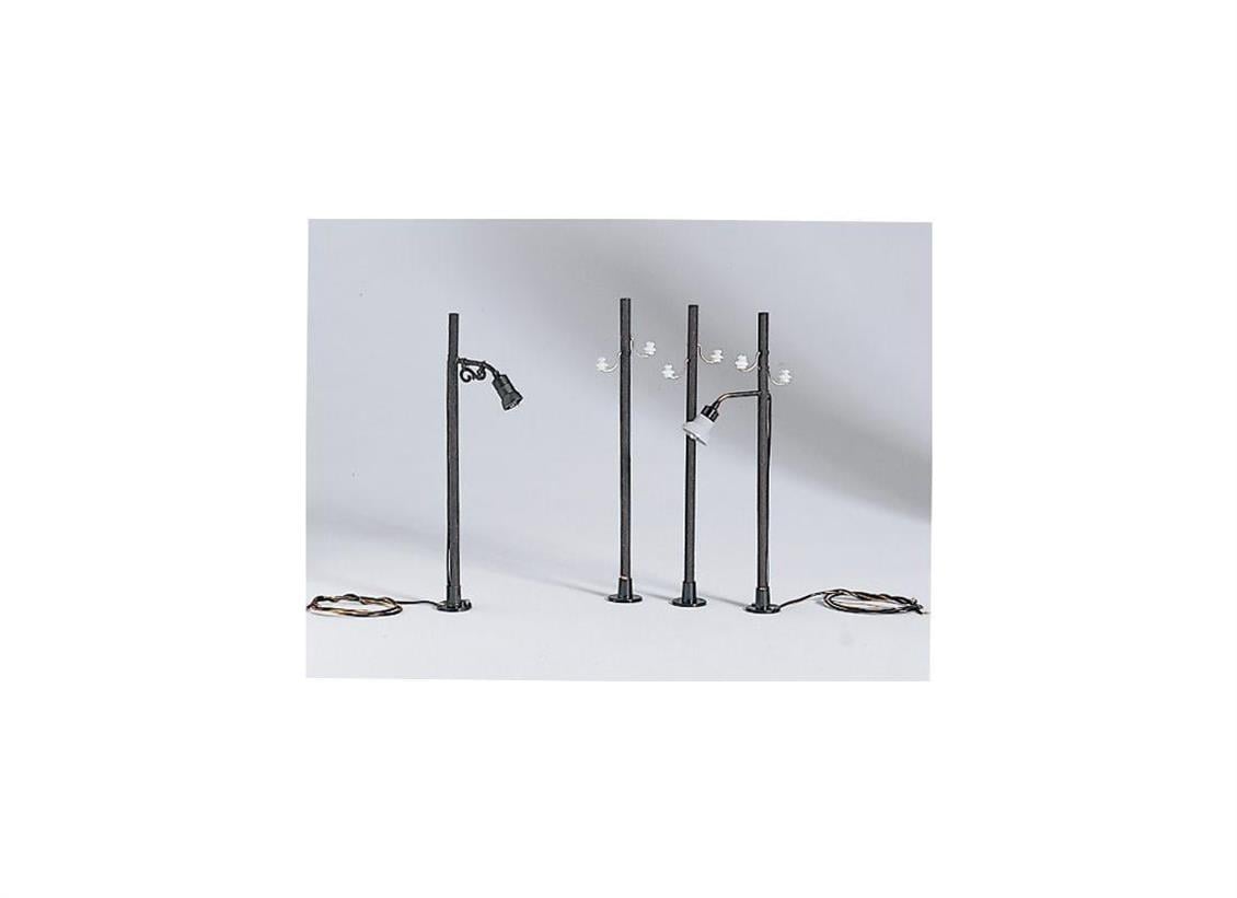 55751 1/87 TELEPHONE POLES SET OF 3