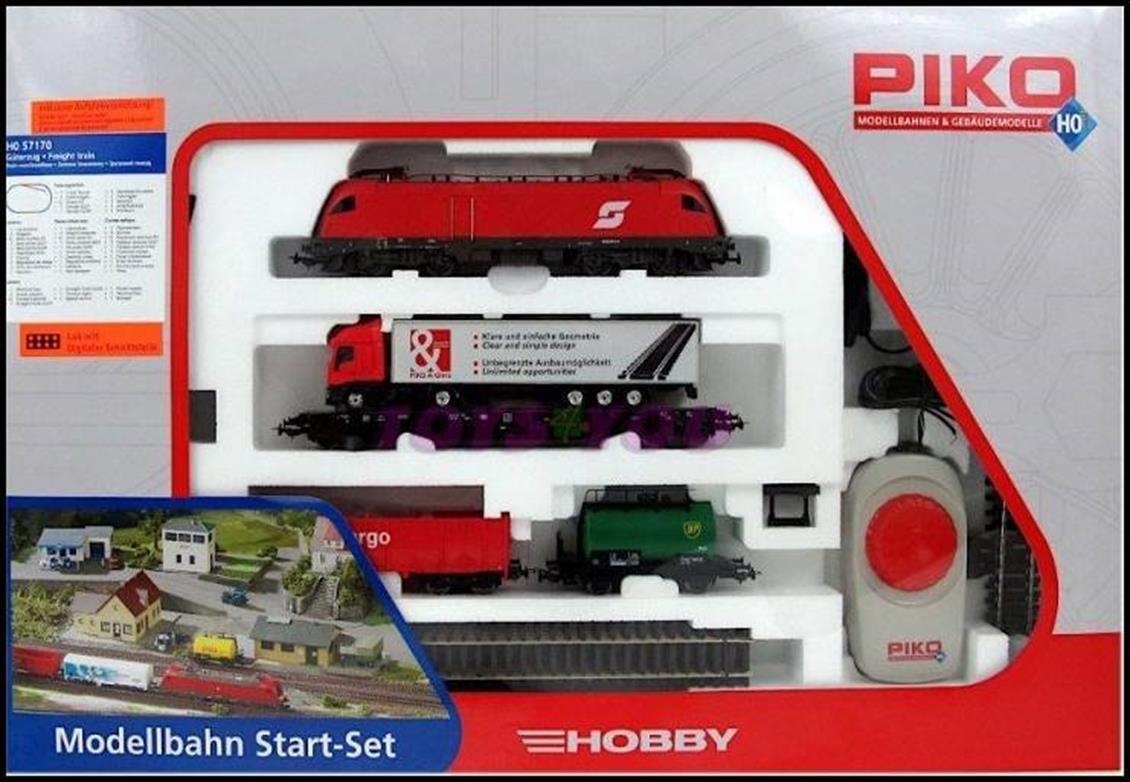 57170 1/87 STARTER SET E-LOCO TAURUS W 3 CARS ÖBB