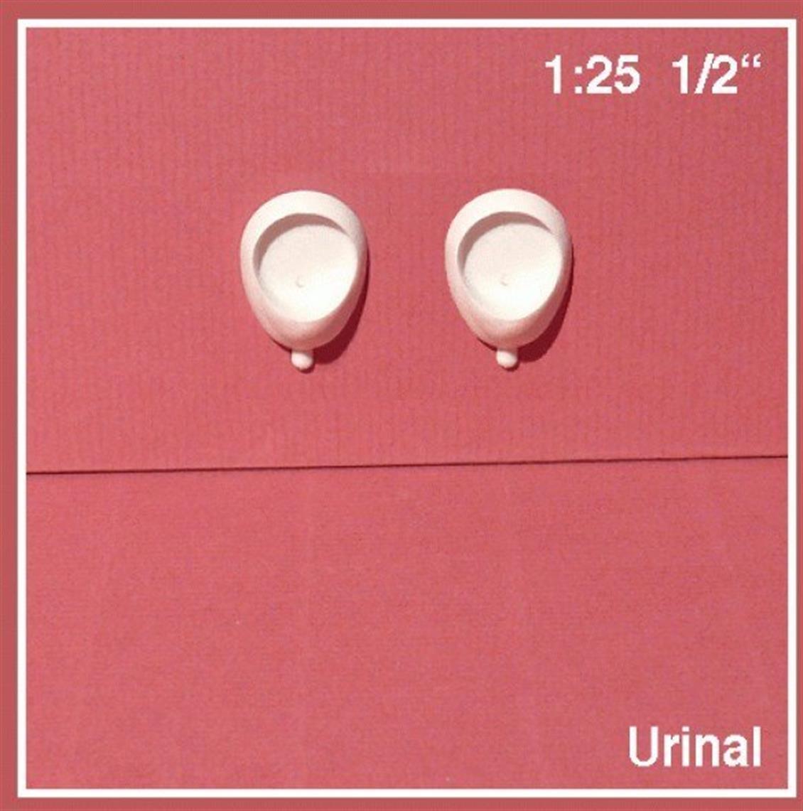 577097 1/25 PİSUVAR -BEYAZ -2 ADET