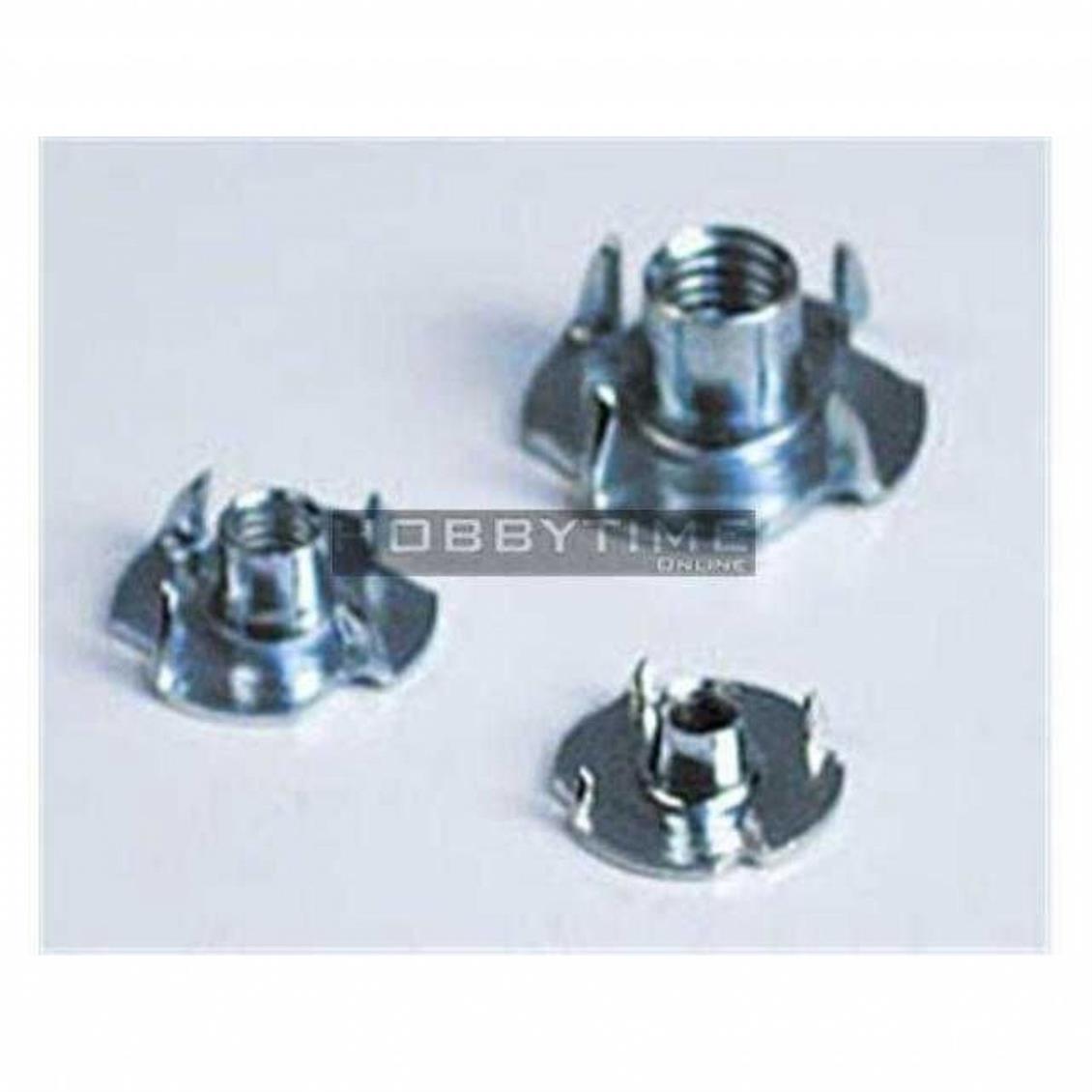 6074 TIRNAKLI SOMUN-4 MM.-10 ADET